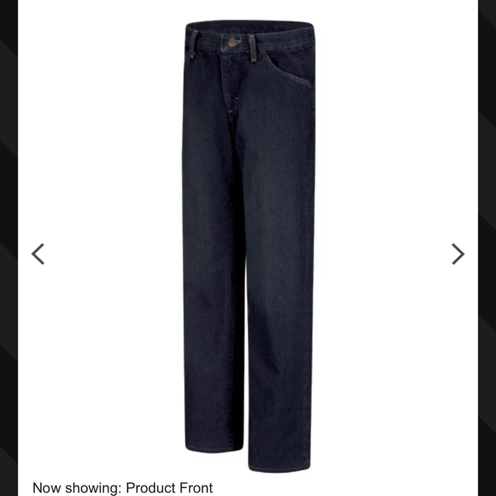 Women’s Bulwark FR Straight fit sanded denim jean